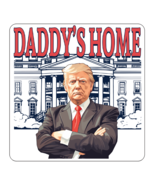 Daddy&#39;s Home Trump (2-Pack, 5 inch) Full Color Printed Vinyl Sticker - $166.94 MXN