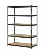 Casa Solutions Rack 48&quot;W X 24&quot; D X 72&quot; H 12mm 1.5&quot; 1000 Lb Steel Black B... - $4,475.26 MXN