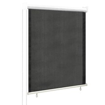 Outdoor Roller Blind 31.5&quot;x55.1&quot; Anthracite - $1,573.59 MXN