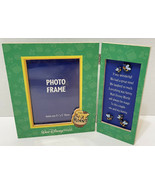 Walt Disney World Me and My Hunny Souvenir Photo 3D Frame 6.5 x 8&quot; Green - £11.47 GBP