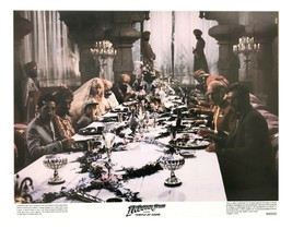 &quot;Indiana Jones And The Temple Of Doom&quot; 11x14 Lobby Card Dinner Ford Capshaw - £34.04 GBP