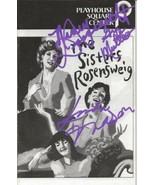 The Sisters Rosensweig Cast Signed Program 1994 Nancy Dussault Greg Mull... - £38.91 GBP