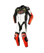 MOTOGP ALPINESTAR CUSTMZED MOTORBIKE SUIT MOTORBIKE RACEING COWHIDE LEAT... - €229,93 EUR