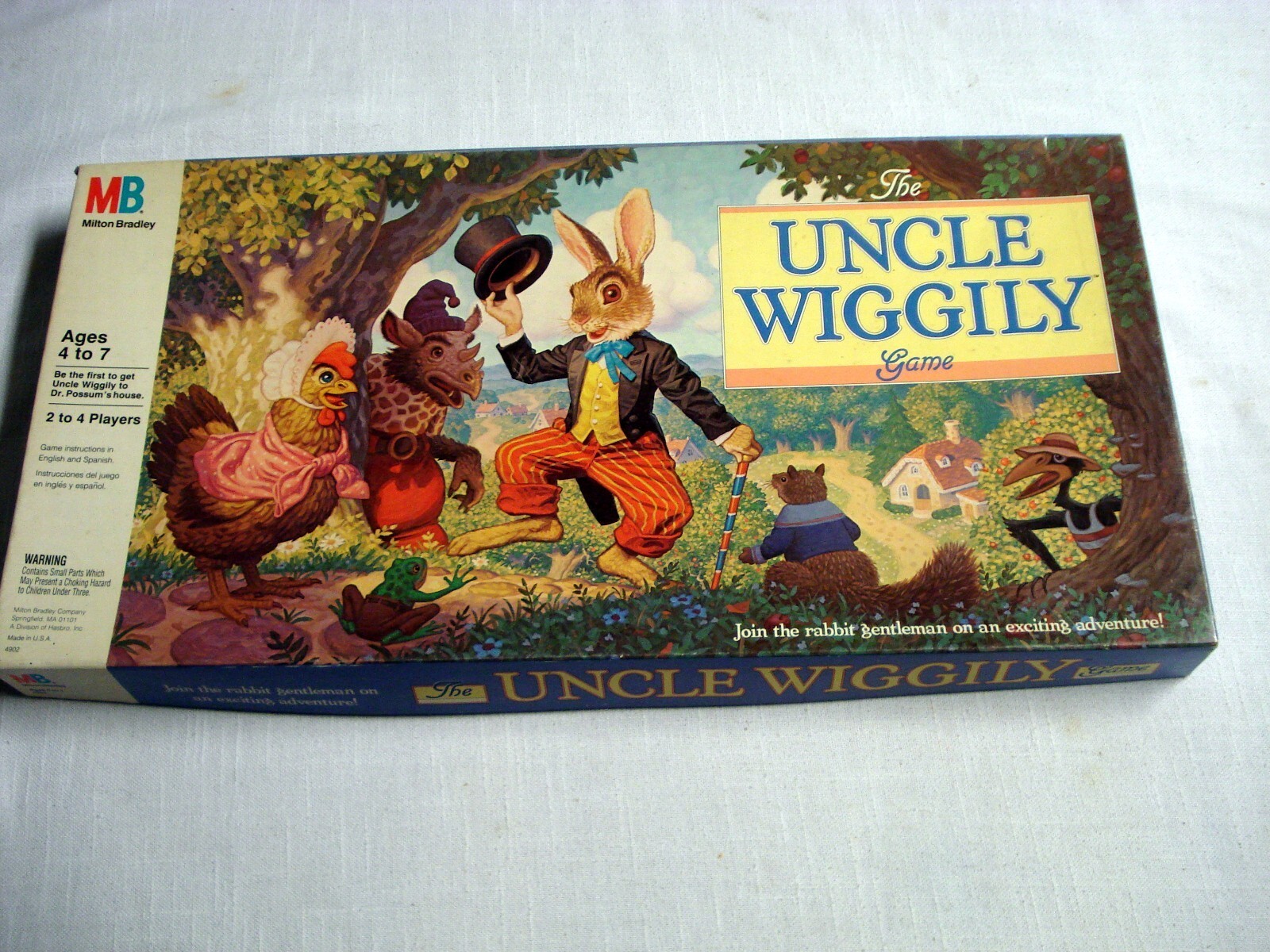 Complete The Uncle Wiggily Game 1988 Milton Bradley #4902 - $9.99
