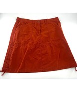 Woolrich Skirt Womens Size 16 Orange Rust Stretchy Straight Knee Length ... - $25.37 CAD