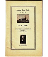 1930 Annual Year Book PALM VALLEY EVANGELICAL LUTHERAN CHURCH Round Rock... - $1,368.30 MXN