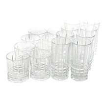 Gibson Home Jewelite 16 pc Tumbler &amp; Double Old Fashioned Glass Set - £42.20 GBP