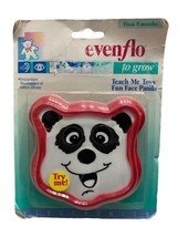 90s Vintage Evenflo To Grow FUN FACE PANDA Teach Me Toys Electronic Eyes Nose - £18.67 GBP