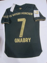 Serge Gnabry Bayern Munich Oktoberfest Match Slim Green Soccer Jersey 2021-2022 - £79.24 GBP
