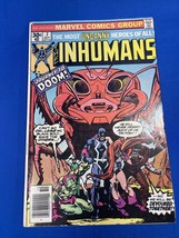 THE INHUMANS #7 October 1976 Marvel Comics Journey To Doom - £5.46 GBP