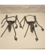 Vintage Antique 1800s Fine Metalwork Conquistador Head Horse Spurs - $1,781.99