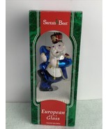 Vintage 1995 Santa&#39;s Best 7” Marching Band Santa European Style Glass Or... - £15.57 GBP