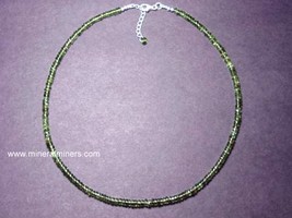 Moldavite Faceted Necklace, Moldavite Crystal Jewelry, Czech Republic Moldavite - £644.81 GBP