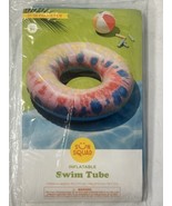 New sun squad inflatable swim tube. 31 Inch Diameter. (2386) Q2 - $25.62