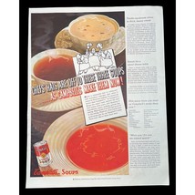 Campbell&#39;s Soup Vintage Print Ad 30s Chef&#39;s Hats Off Tomato Mushroom Con... - $19.87