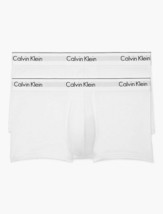 Calvin Klein Men&#39;s NB1541-100 Modern Cotton Stretch 2-Pack Low Rise Trun... - £23.45 GBP