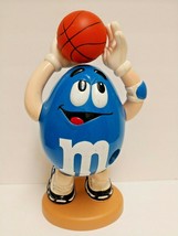 M&amp;M&#39;s Blue Basketball Player Candy Dispenser - £9.74 GBP