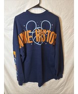 Disney Mickey Mouse Basketball ”Make History” Spirit Jersey Shirt Blue L - $34.65