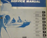 1974 Evinrude 115HP Starflite Hors-Bord Moteur Atelier Service Réparatio... - $28.82