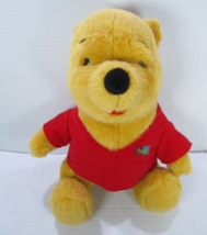 VTG Disney Winnie The Pooh 1994 Teddy Bear Plush Missing Honey Pot Mattel 10&quot; - £7.42 GBP
