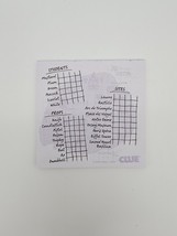 Clue Secrets in Paris 2009 Replacement Clue Sheets Only – Parker Brothers - $7.43