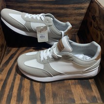 Lucky Brand Bryan -MS1 Sneakers Men Size 11M Gray/White Wear Lucky MSRP $89 - $44.71