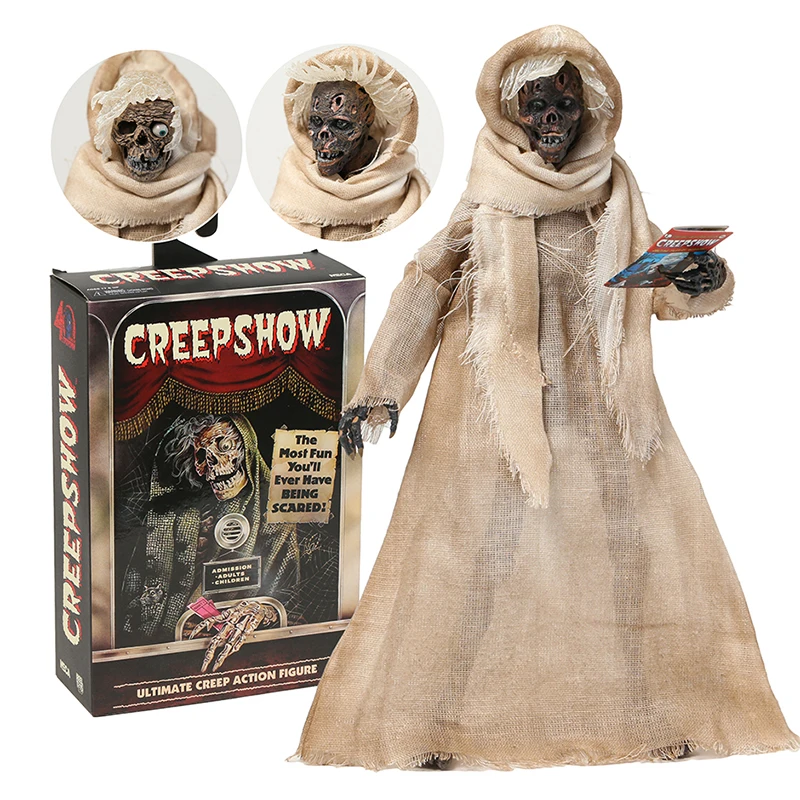 NECA 60797 Creepshow Figure The Creep Mummy Pumpkin Horror Doll 40th anniversary - £33.25 GBP+