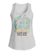 Wound Up Juniors’ Earth Peace Tank Top Heather Grey XXXL (21) - €12,66 EUR
