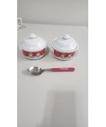 2 Vtg 1998 Ceramic Campbell&#39;s Soup Bowls with Lid + 1 Campbells 2001 Sou... - $34.30 CAD