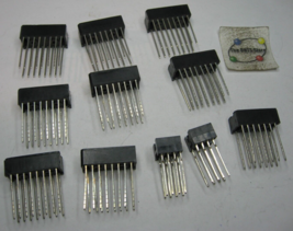 Low Profile IC Socket Assorted DIP Wire-Wrap - NOS Qty 11 - £8.32 GBP