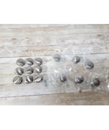 Drawer Knobs 18 Drawer Pulls Silver Cabinet Knobs Silver Dresser 6 New/1... - $41.10 CAD