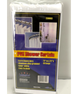 Pack of 10 Lodging Star 230003 Pvc Heavy Duty Shower Curtain 72&quot; X 72&quot; W... - $96.33 CAD