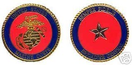 Usmc Marine Corps Brigadier General Challenge Coin - £29.65 GBP