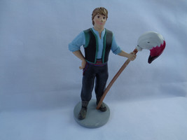 Disney Store Frozen Kristoff with Mop PVC Figure or Cake Topper - $3.31