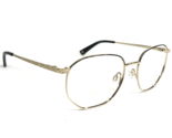 Anne Klein Eyeglasses Frames AK5079 717 Gold Black Geometric Full Rim 52... - £44.22 GBP