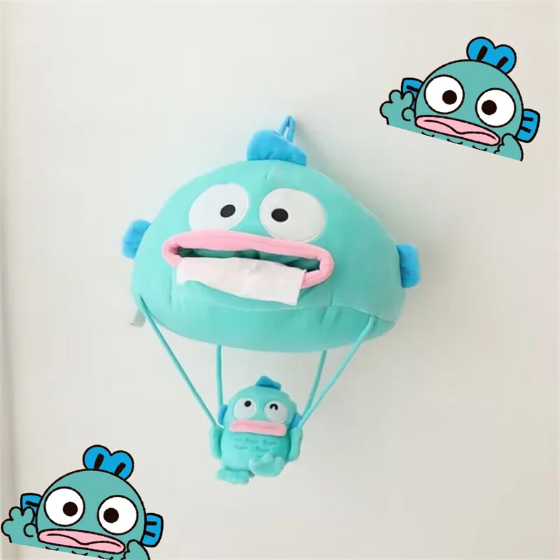 Sanrio Anime Plush Toys Kawaii Hangyodon Stuffed Toy Children Cute Plushie - £14.49 GBP