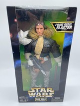Star Wars Action Collection Han Solo in Hoth Gear 1997 Vintage 12&quot; Figure ESB - £15.00 GBP