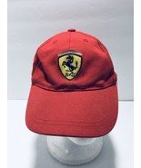 Ferrari Red Cap Strapback Adjustable Hat Official Licensed Product YOUTH... - $713.93 MXN