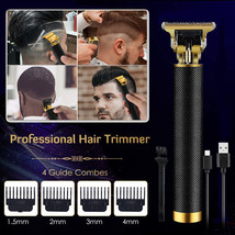 Men&#39;S Pro Hair Clippers Trimmer Cordless Cutting Beard Barber Shaving Ma... - £13.66 GBP