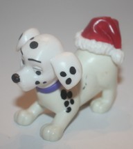 1996 McDonalds Disney&#39;s 101 Dalmatians Dog with Santa Hat on Rear - $3.00