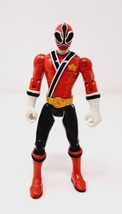 Power Rangers Samurai Ranger Fire 4.25&quot; Action Figure 2011 Red - £2.76 GBP