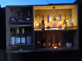 Handmade Kitchen/Bathroom/Bar/Garden storage shelf - $1,748.71 MXN