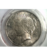 1925 PEACE SILVER DOLLAR PCGS MS65 MONSTER OBV. / REV. TONING PREMIUM QU... - $795.00