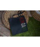Stylish HUNGARY SIGN Canvas Tote - Perfect for Everyday Use or Travel - £12.57 GBP