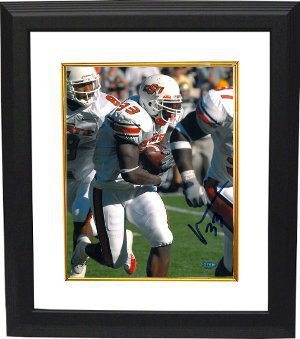 Primary image for Vernand Morency signed Oklahoma State Cowboys 8x10 Photo Custom Framed- Morency 