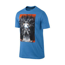 Nike Mens Dri Fit Nba Basketball Kevin Durant T-Shirt Size X-Large Color Blue - £51.84 GBP