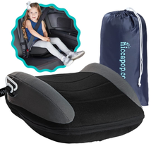 Hiccapop Uberboost Inflatable Booster Car Seat | Blow up Narrow Backless Booster - £42.05 GBP