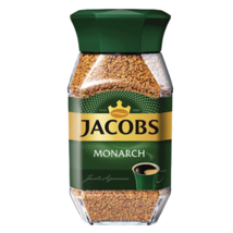 Coffee JACOBS Monarch Instant 95GR in Glass - £9.32 GBP