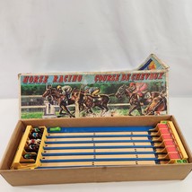 Shinsei Mini Derby Horse Racing Game Incomplete NOT Working Vtg - £30.22 GBP