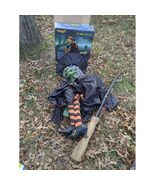 Volante Strega Animatronic LED Occhi Raccapricciante Suono Movimento Att... - $3,245.38 MXN